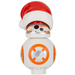 LEGO BB-8 avec Père Noël Chapeau Minifigurine