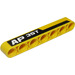 LEGO Beam 7 with AP 35T left side Sticker (32524)