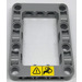 LEGO Beam Frame 5 x 7 with Warning Sign Sticker (64179)