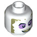 LEGO Beetlejuice Minifigure Head (Recessed Solid Stud) (3626 / 34320)