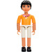 LEGO Belville Female Rosita met Oranje Top minifiguur