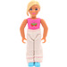 LEGO Belville Girl avec pink bodysuit, strawberry