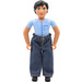 LEGO Belville Male mit Blau shirt