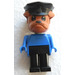 LEGO Bertie Bulldog met Politie Hoed Fabuland Figuur