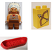 LEGO Big Chief Brown Bear and Canoe Set 2431