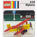 LEGO Biplane Set 430-1