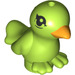 LEGO Oiseau avec Feet Seperate avec Jaune Le bec et Noir Yeux (14282 / 20679)