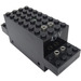 LEGO Schwarz 4.5 Volt Motor 12 x 4 x 4 mit 4 Weiblich Pins mit 4.5V