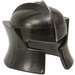 LEGO Schwarz Angled Helm mit Cheek Protection (48493 / 53612)