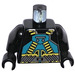 LEGO Black Aquaraider Torso (973)