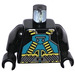 LEGO Black Aquaraider Torso (973 / 73403)