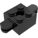 LEGO Schwarz Arm Backstein 2 x 2 Arm Halter mit Loch und 2 Arme