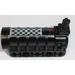 LEGO Schwarz Pfeil Shooter mit Dots Aufkleber mit flachem Boden (57029)