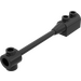 레고 검은색 술집 1 x 8 ~와 함께 벽돌 1 x 2 구부러진 (소형 엔드에는 액슬 홀더 없음) (30359)