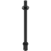 LEGO Sort Bar 7.6 med Stop med flad ende (2714 / 64865)