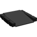 LEGO Zwart Grondplaat Platform 16 x 16 x 2.3 Ramp (2642)