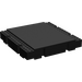 LEGO Zwart Grondplaat Platform 16 x 16 x 2.3 Rechtdoor (2617)