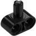 LEGO Black Beam 2 with Axle (7244) LEGO Black Beam 2 with Axle (7244)
