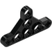 레고 검은색 빔 3 x 5 x 0.5 삼각형 얇은 유형 2 (65193 / 99773)