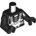 LEGO Black Blacktron I (Rerelease) Minifig Torso (973 / 76382)