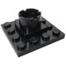 LEGO Schwarz Boat Mast Base 4 x 4 x 1 &amp; 2/3 (6067)