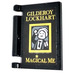 LEGO Black Book Cover with GILDEROY LOCKHART MAGICAL ME Sticker (24093)