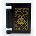 LEGO Black Book Cover with Gold Decoration Sticker (24093)