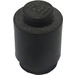 LEGO Black Brick 1 x 1 Round with Solid Stud