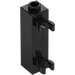 LEGO Black Brick 1 x 1 x 3 with Vertical Clips (Hollow Stud) (42944 / 60583)