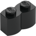 LEGO Black Brick 1 x 2 Log (30136)