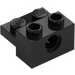 LEGO Black Brick 1 x 2 with Hole and 1 x 2 Plate (73109)