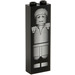 LEGO Black Brick 1 x 2 x 5 with Han Solo Carbonite with Stud Holder (2454 / 83992)