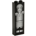 LEGO Czarny Cegła 1 x 2 x 5 z Han Solo Carbonite z uchwytem na wypustki (2454 / 83992)