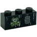 LEGO Black Brick 1 x 3 with Skull and Number 5 (Left) Sticker (3622)