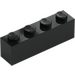 LEGO Black Brick 1 x 4 (3010)