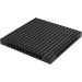 LEGO Black Brick 16 x 16 x 1.3 with Holes (65803)