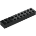 LEGO Black Brick 2 x 10 (3006 / 92538)