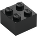 LEGO Black Brick 2 x 2 (3003 / 6223)