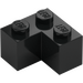 LEGO Black Brick 2 x 2 Corner (2357)