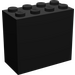 LEGO Noir Brique 2 x 4 x 3 (30144)