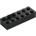 LEGO Black Brick 2 x 6 (2456 / 44237)