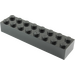 LEGO Black Brick 2 x 8 (3007 / 93888)