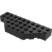 LEGO Black Brick 4 x 10 without Two Corners (30181)