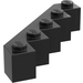 LEGO Schwarz Stein 5 x 5 Facet (6107)