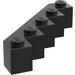 LEGO Black Brick 5 x 5 Facet (6107)