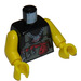 LEGO Zwart Cam Torso (973)