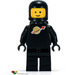 LEGO Svart Classic Rymd Astronaut Minifigur