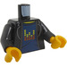 LEGO Schwarz Cole - Casual Outfit Minifig Torso (973 / 76382)