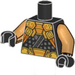 LEGO Black Cole (Golden Ninja) Crystalized Torso (973 / 76382)