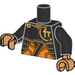 LEGO Negro Cole Torso (973 / 76382)